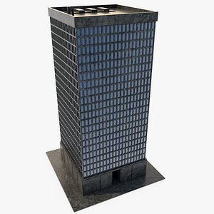 3D building 02 model