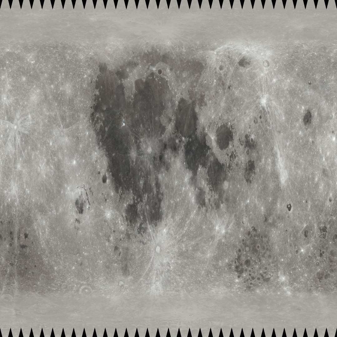 3D Realistic Moon - TurboSquid 2380182