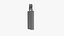 Realistic Silver Metal Hand Grip Strengthener Mockup