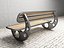 Retro-Futuristic bench