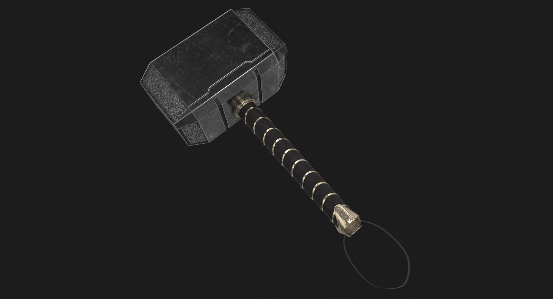 3D Model Thor Mjolnir TurboSquid 1207081