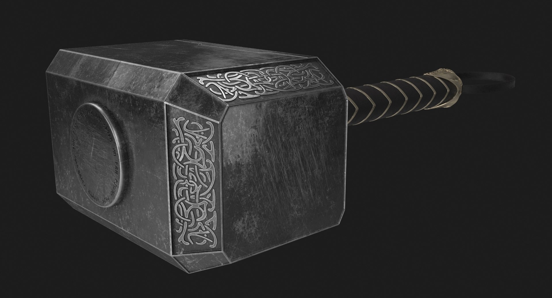 3D Model Thor Mjolnir TurboSquid 1207081