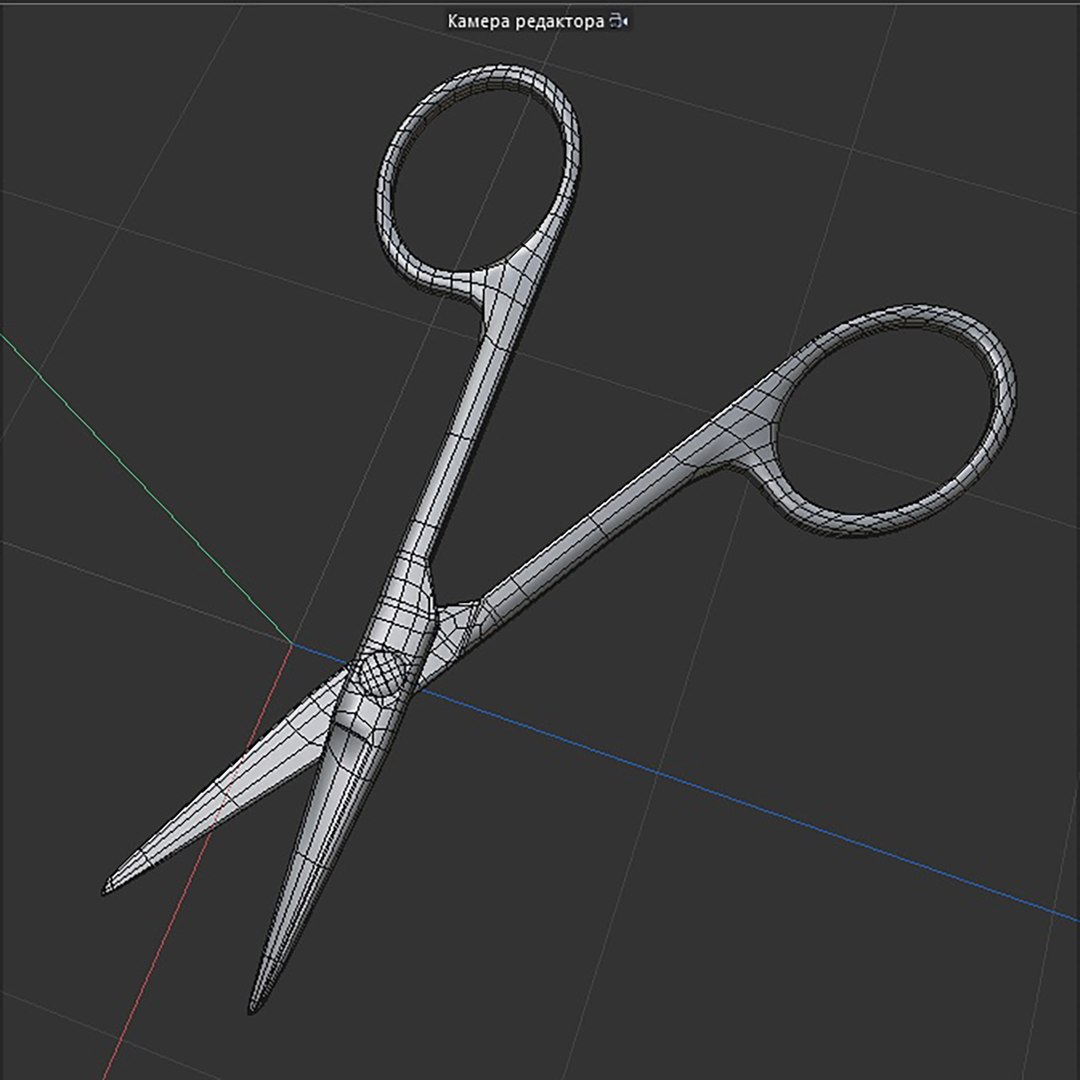 3D Scissors Model - TurboSquid 1935895