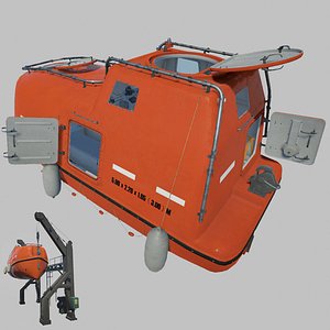 lifeboat boat model