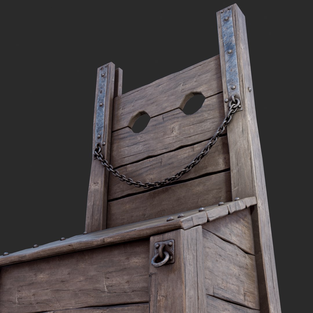 3D Inquisition Pillory PBR - TurboSquid 1855987