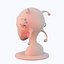 3D Alien Head By Luga3D model