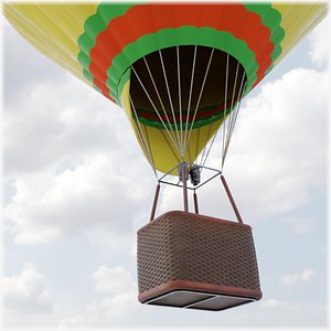 Hot Air Balloon 3D