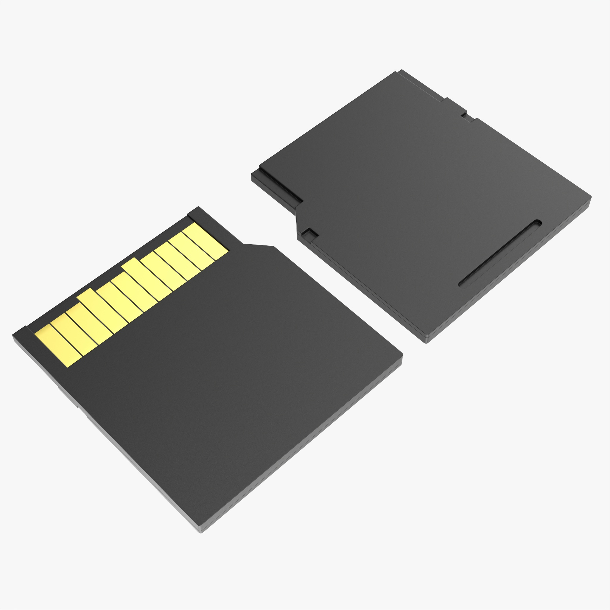Card sd memory 3D model TurboSquid 1698144