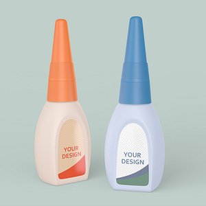 Super Glue Bottle 3D model