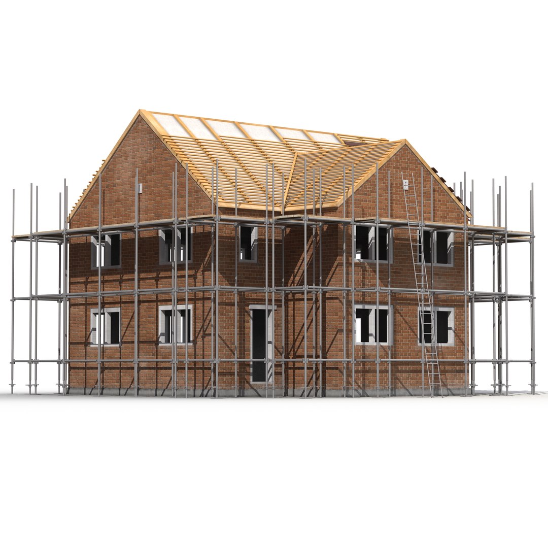 Private House Construction 2 3D model preview