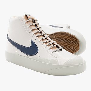 Nike Blazer Mid 77 Vintage - Blue White model