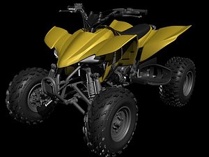 3ds max mortorcycle quadrunner