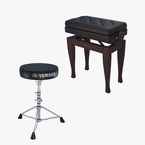 Piano Stool and Drum Throne