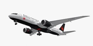 boeing 787-8 air canada 3D model
