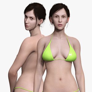 Isabella - Female Base Mesh Realistic Reference model