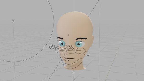 modelo 3d Face Rig - TurboSquid 2406571
