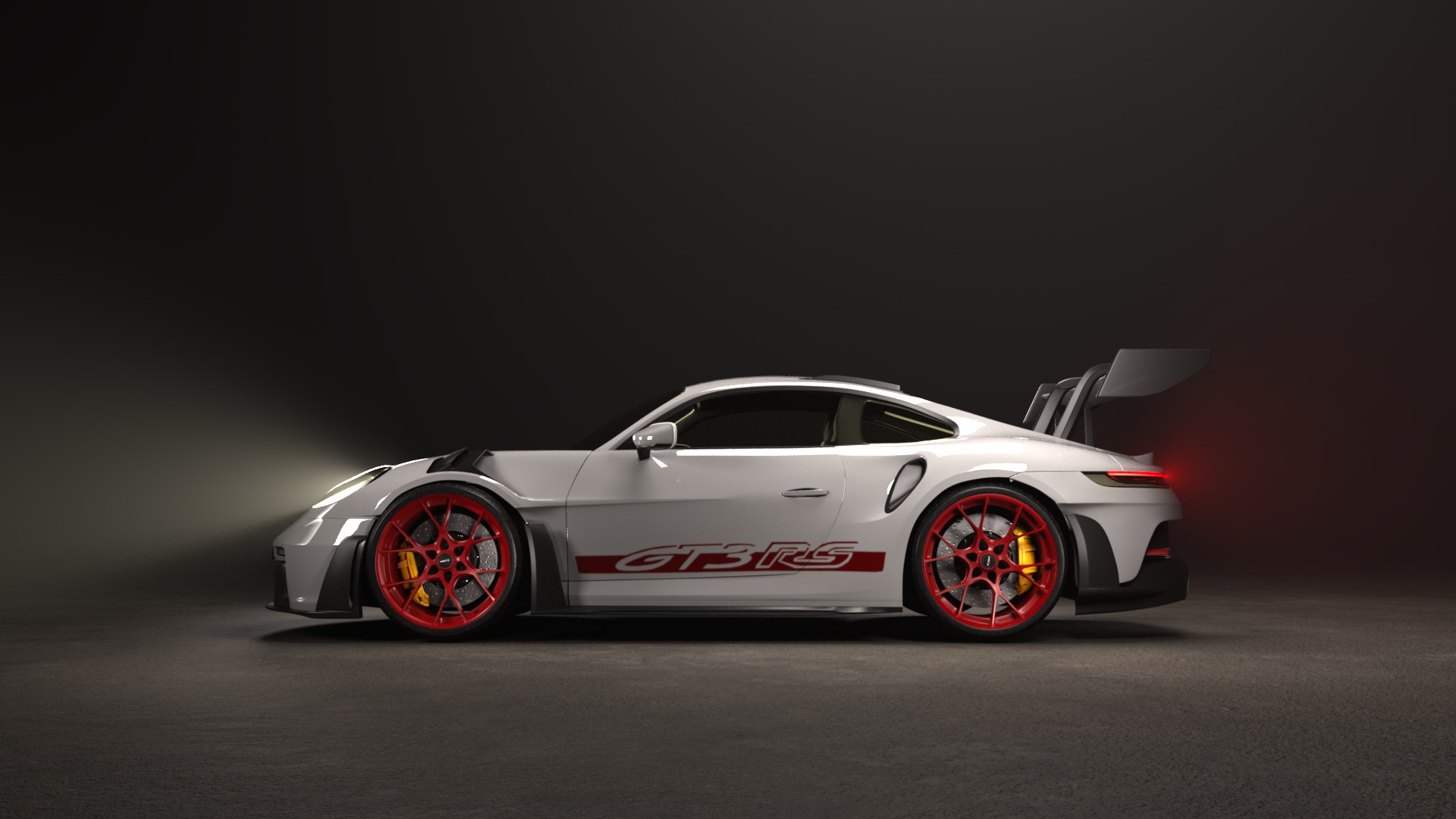 3D Porsche 911 GT3 RS 922 2023 - TurboSquid 2118088