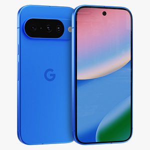3D Google Pixel 10 Indigo