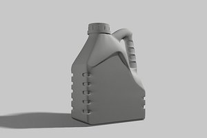 bottle oil 3d max