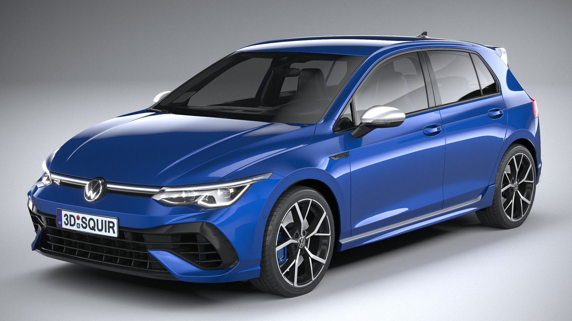 3D Volkswagen Golf R Model - TurboSquid 1659599