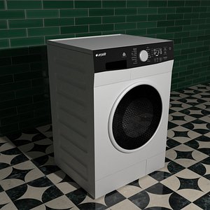 3D Washing Machine model