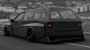 Tuning old car passat b3 1990