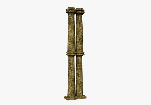 Ancient Pillars 3D model