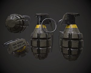 mk2 grenade fbx free