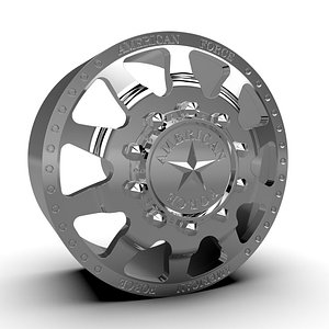 AMERICAN FORCE 11 INDEPENDENCE DRW WHEEL 3D model