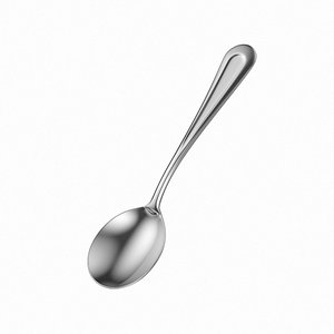 classic cutlery soup spoon 3D model