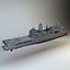 uss john p murta 3d model