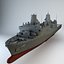 uss john p murta 3d model