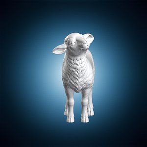 Sheep 3D Print Model 3D