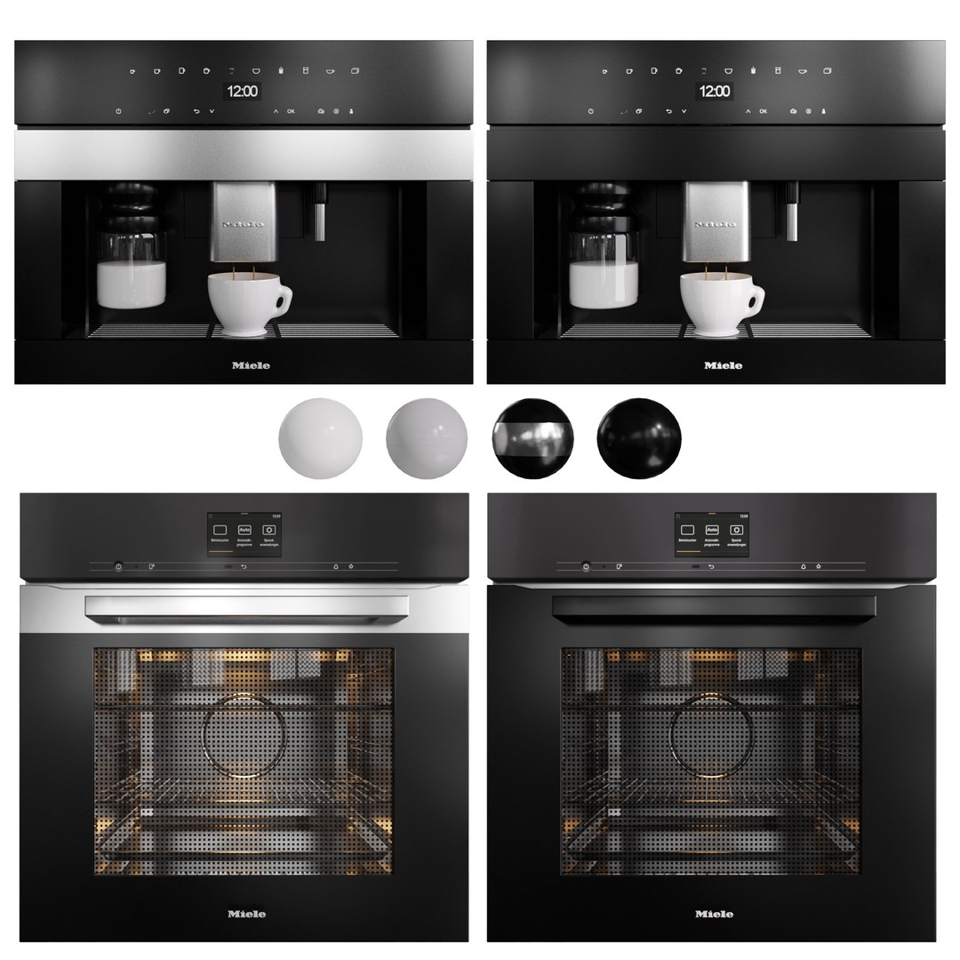 3D Miele Collection Vol 04 - TurboSquid 1866031