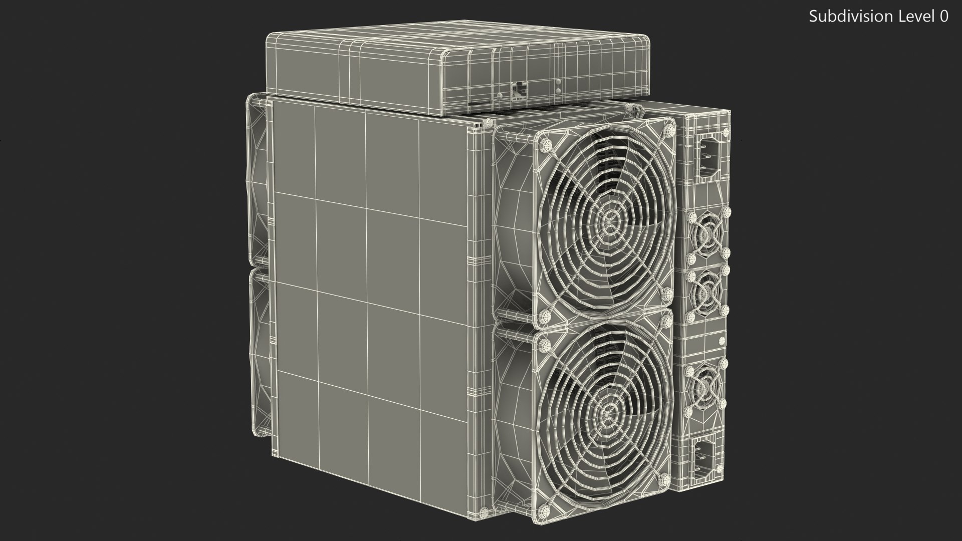 ASIC Bitmain AntMiner T17e 3D model https://p.turbosquid.com/ts-thumb/bF/Qj6xu1/e3/asicbitmainantminert17e3dmodel018/jpg/1655550194/1920x1080/fit_q87/ea7ffbb77b27e6bb7daccd330abeba3c92f5498b/asicbitmainantminert17e3dmodel018.jpg