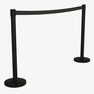 Retractable Barrier Post
