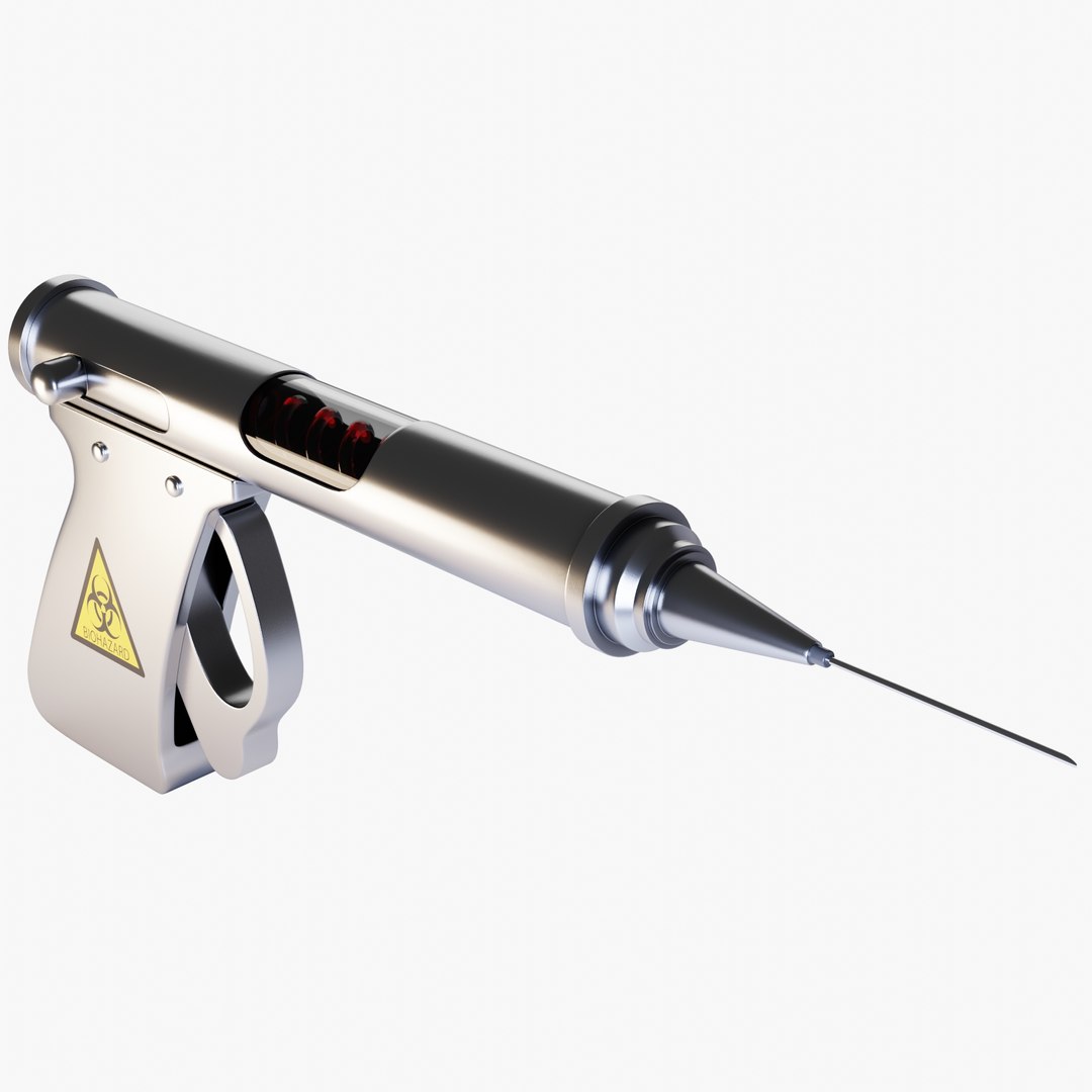 Syringe Gun Model - TurboSquid 2022482