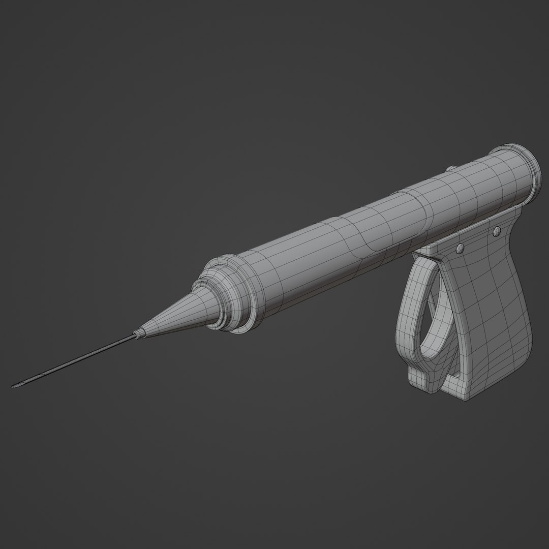 Syringe Gun Model - TurboSquid 2022482