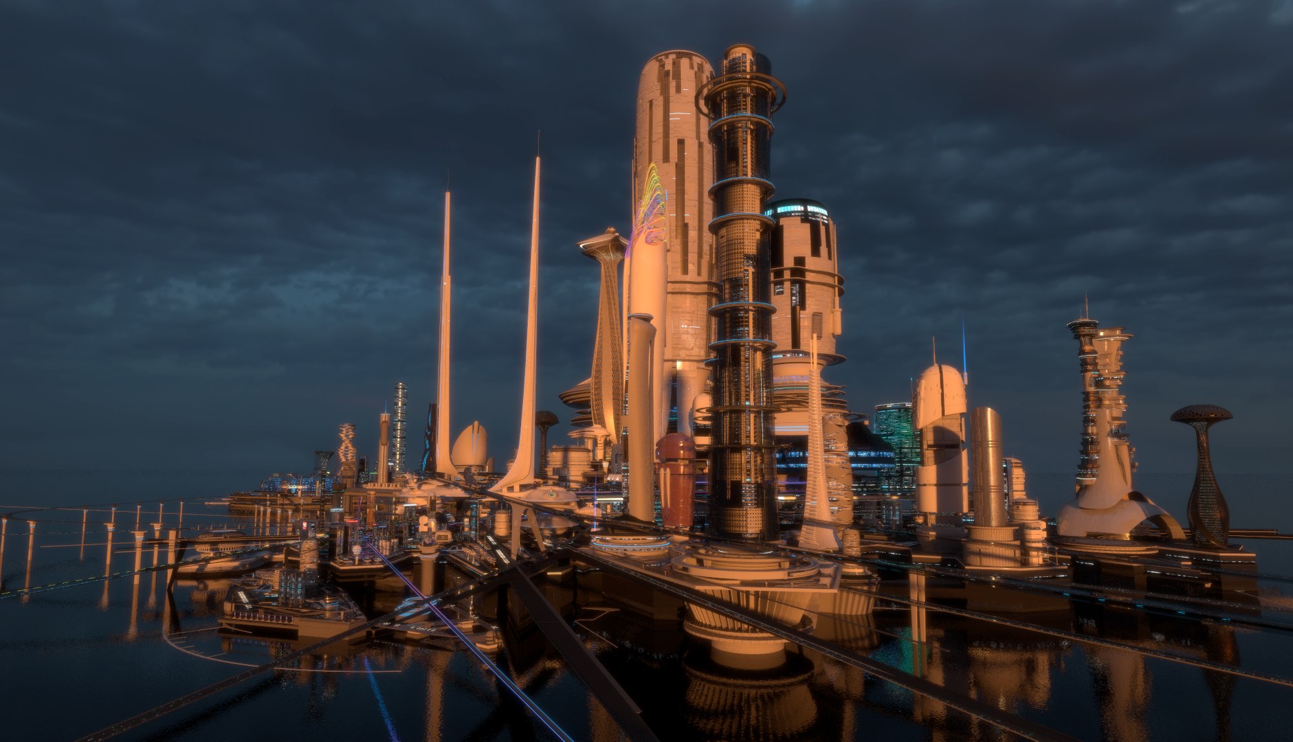 future city 7 night building 3D model https://p.turbosquid.com/ts-thumb/bF/SKLsuJ/j9Ne9QTe/4xvn5/png/1507139198/1920x1080/fit_q87/7820126094b79160be1356447d12398d7e531d4c/4xvn5.jpg