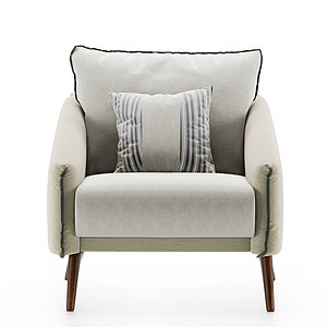3D armchair chair