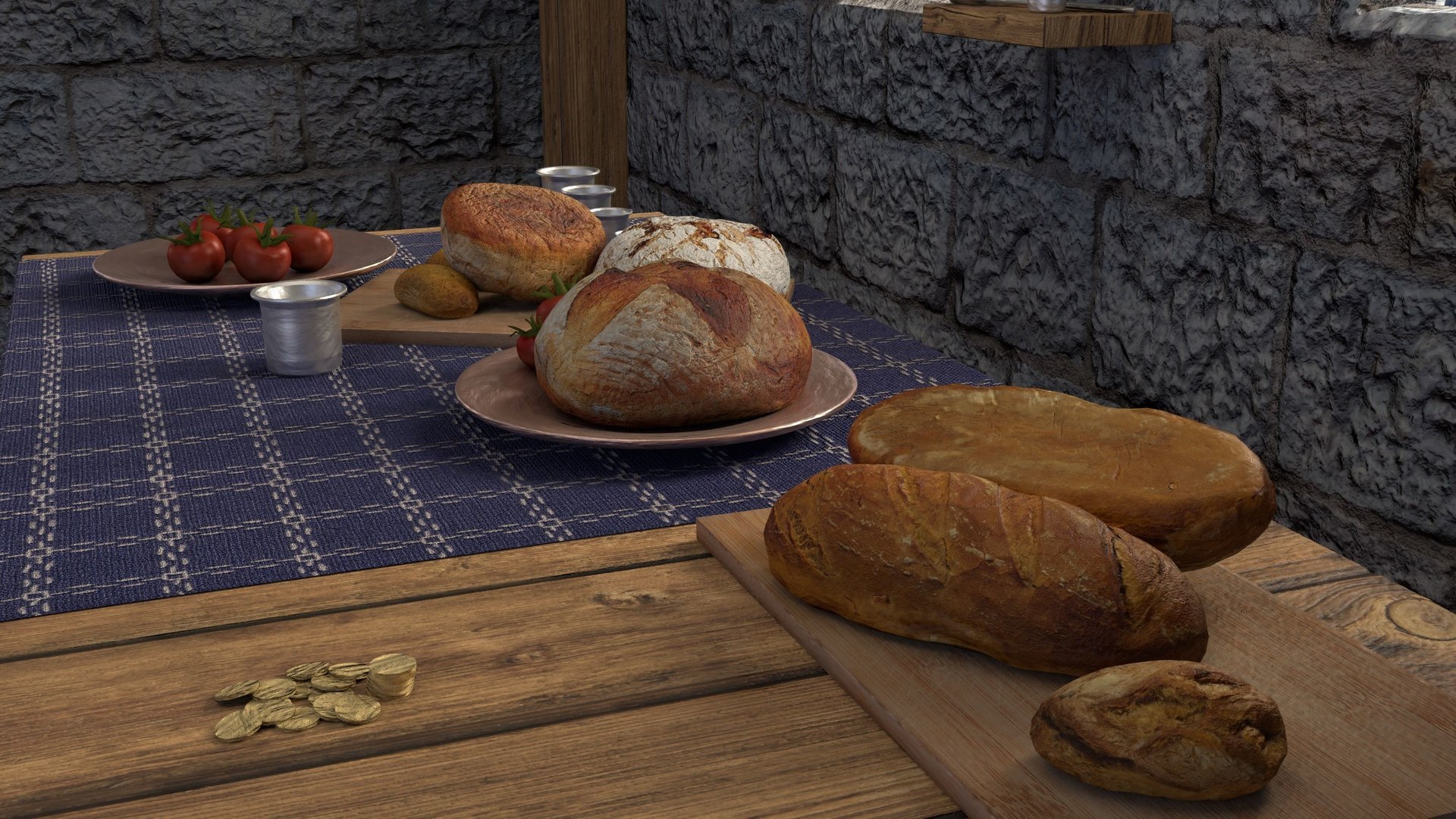 bread bakery 3D https://p.turbosquid.com/ts-thumb/bF/TzfwT8/1kOTcCCs/bakerybread3dmodelanimatedobjmtl3dsfbxblend/jpg/1562682543/1920x1080/fit_q87/6da08e20769aa8742690bfbdf9b1944bb13186d3/bakerybread3dmodelanimatedobjmtl3dsfbxblend.jpg