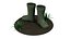Botas low poly
