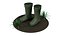 Botas low poly