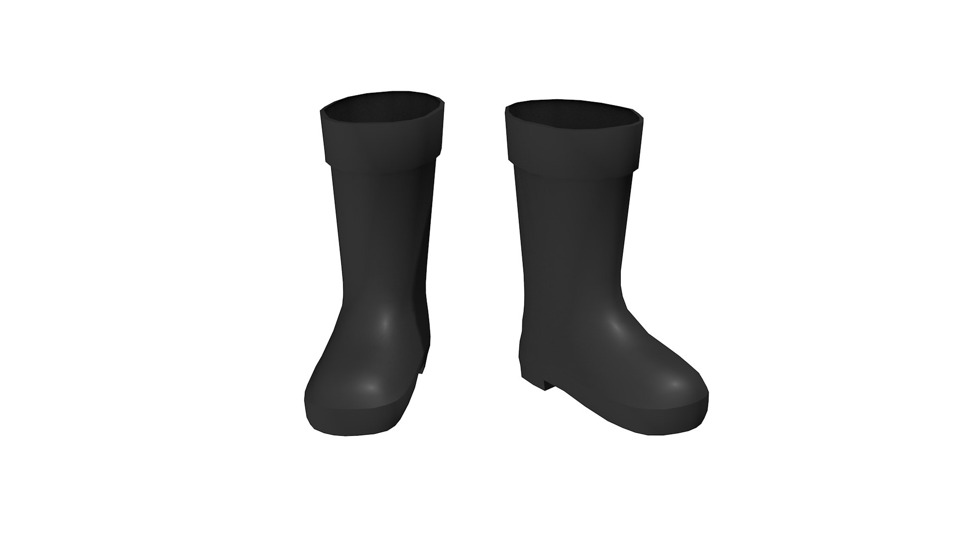 3D Boots Low Poly - TurboSquid 1764105
