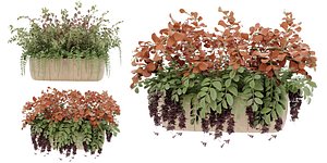 Collection plant vol 24 - blender model 3D model