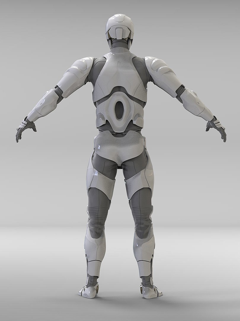 3D Cyborg Sci-fi Character Model - TurboSquid 1218636