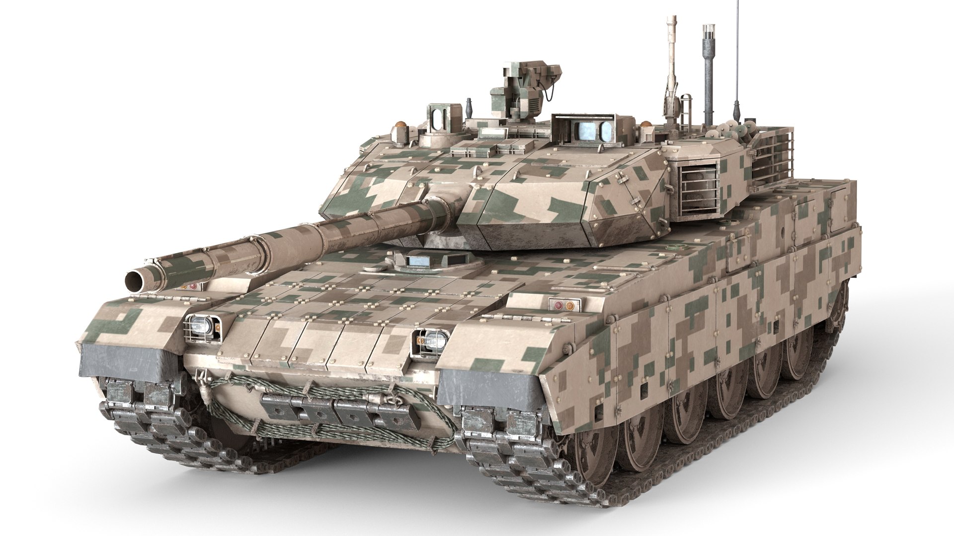 Norinco VT 4 Main Battle Tank - TurboSquid 2268552