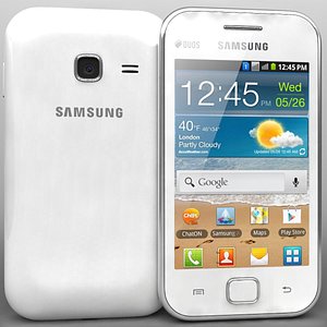 3d samsung galaxy ace duos model