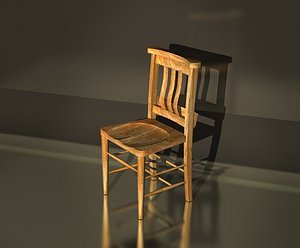 free max mode old church chair