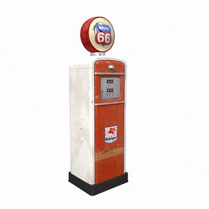 3D old fuel dispenser ii